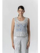 Elisa Cavaletti Szürke Jacquard Trikó