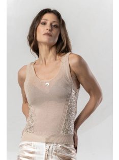 Elisa Cavaletti Rózsaszínarany Kötött Felső