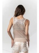 Elisa Cavaletti Rózsaszínarany Kötött Felső