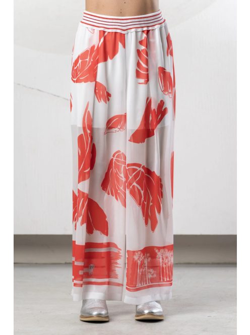 Elisa Cavaletti Fehér-Piros Nadrág