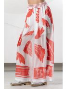 Elisa Cavaletti Fehér-Piros Nadrág