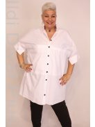 Filosofia Fehér-Hímzett Ingtunika