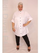 Filosofia Fehér-Hímzett Ingtunika