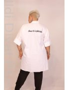 Filosofia Fehér-Hímzett Ingtunika