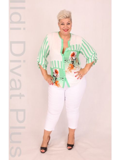 Grandi Kék-Fehér Csíkos Blúz