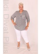 Grandi Csíkos Madárkás ing