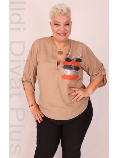 Grandi Barna Nyomott Mintás Ing