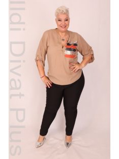 Grandi Barna Nyomott Mintás Ing