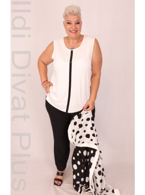 ViaVia Fekete-Fehér Háromrészes Szett-46