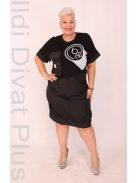 B-One Fekete-Fehér Ruha