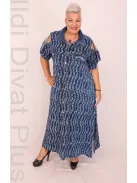 Dolares Mintás Maxi Farmerruha