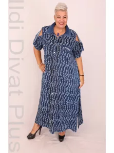 Dolares Mintás Maxi Farmerruha