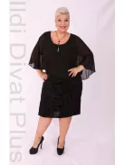 Aida Fekete Muszlinos Ruha-S