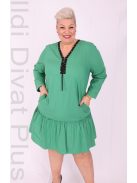 Marisis Zöld Kármen Ruha