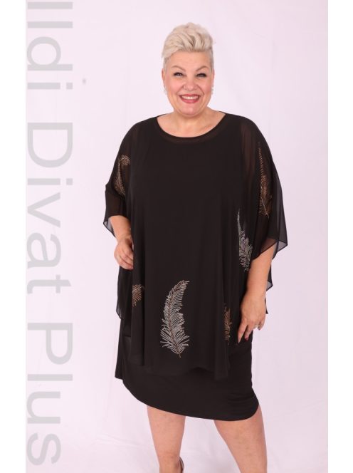 Hesba Fekete Tollas Ruha-54