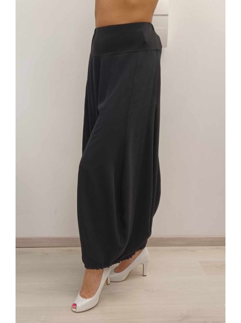 Cadrelli Fekete Ülepes Nadrág-48
