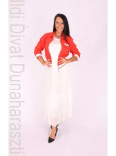 De Whites Fekete-Fehér Ruha + Kabát