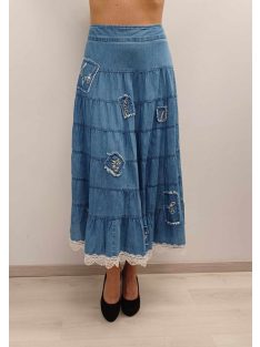 Kapris Fodros Maxi Farmerszoknya