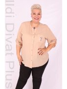 Grandi Beige Szitakötős Ing