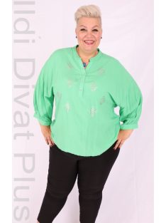 Grandi Zöld-Ezüst Mintás Ing