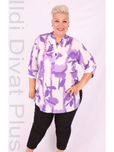Grandi Fehér-Lila Mintás Ing