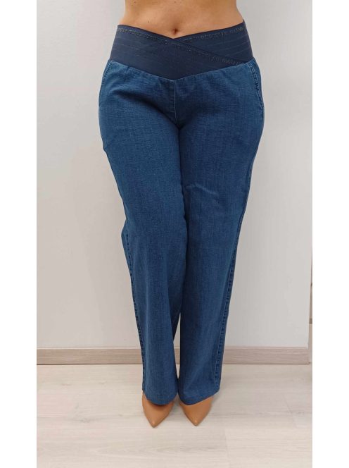 Motivation Kék Bőszárú Farmer Nadrág-44