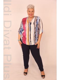 Grandi Színes Csíkos Blúz