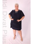 Hesba Sötétkék Léna Köves Alkalmi Ruha