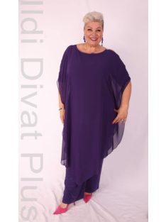 Baroslis Sötét-Lila Muszlin Overál