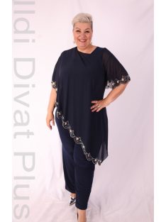 Hesba Sötétkék-Köves Háromrészes Szett