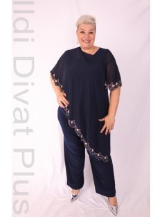 Hesba Sötétkék-Köves Háromrészes Szett