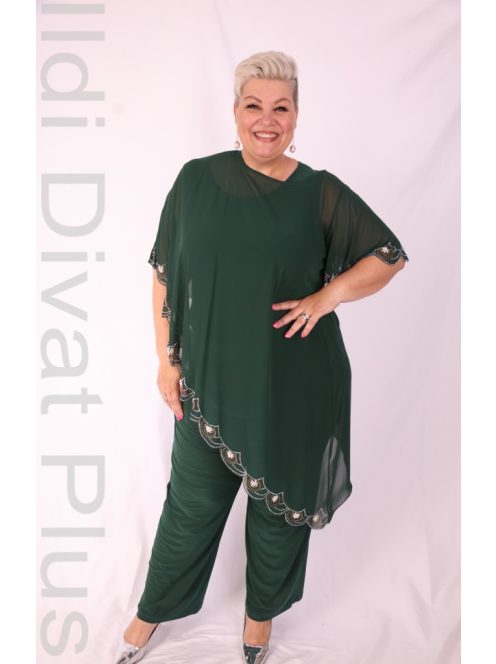 Hesba Smaragd-Köves Háromrészes Szett