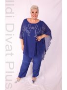 Hesba Királykék-Köves Gyöngyös Kétrészes Szett