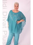 Hesba Türkiz-Köves Gyöngyös Kétrészes Szett