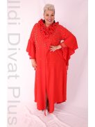 Riberance Piros Köves Fodros Kétrészes Szett