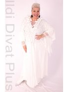 Riberance Fehér Köves Fodros Kétrészes Szett-52