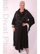 Riberance Fekete Köves Fodros Kétrészes Szett-50