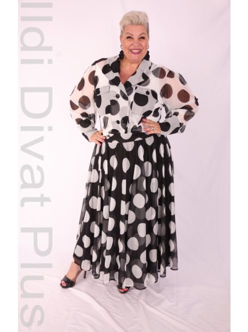 Izar Pöttyös Szoknyás Háromrészes Seztt