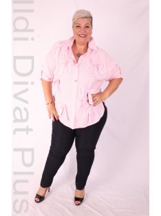 Ti-Ta Rózsaszín-Fehér Csíkos Ing