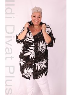 Eseoglu Fekete-Fehér Mintás Ingunika