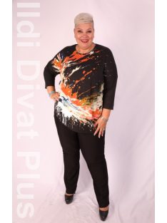 Sinyora Szürke-Narancs Köves Bamma  Tunika