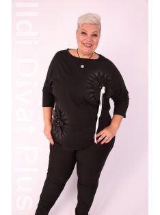 La Velina Fekete-Fehér Tina Felső