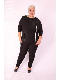 La Velina Fekete-Fehér Tina Felső