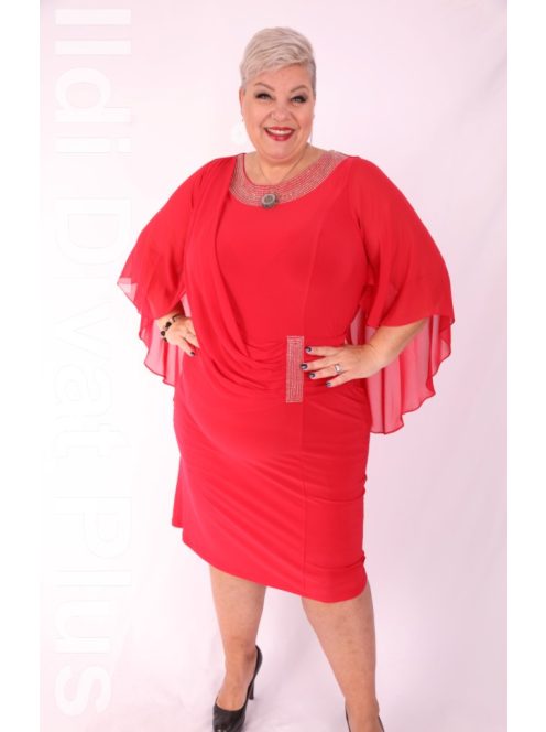 Hesba Piros Oldalt Köves Ruha