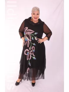 Hasba Smaragd-Zöld Tollas Muszlin Overál