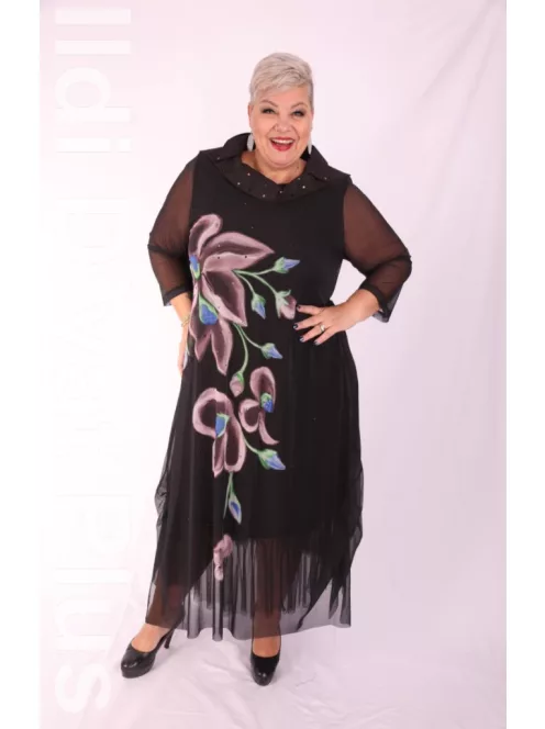 Hasba Smaragd-Zöld Tollas Muszlin Overál