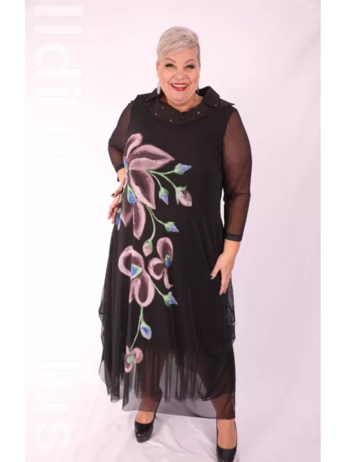 Hasba Smaragd-Zöld Tollas Muszlin Overál