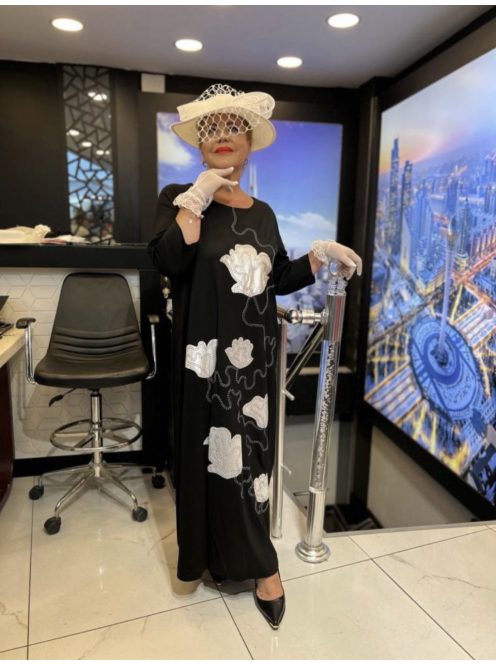 Cadrelli Fekete-Ezüst Delina Ruha