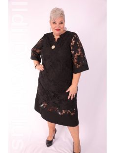 Luani Fekete Csipke Ruha