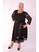 Cadrelli Fekete-Csipkés Oti Ruha